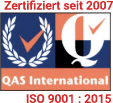 ISO Zertificate